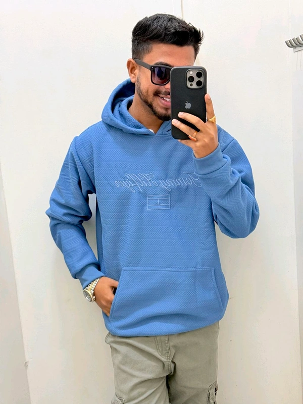 Cotton Imp Hoodie - Royal Blue, M