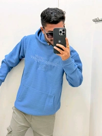 Cotton Imp Hoodie - Royal Blue, Xl