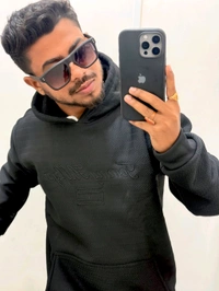 Cotton Imp Hoodie - M, Black