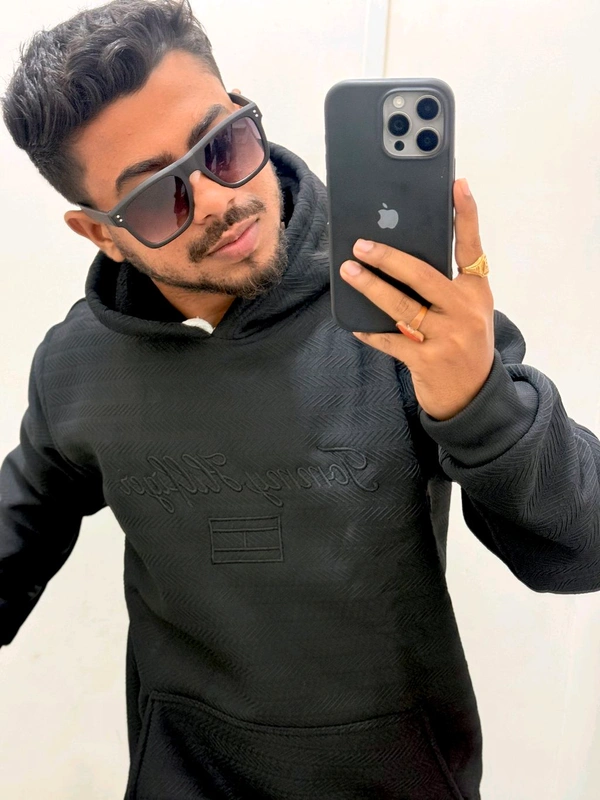 Cotton Imp Hoodie - L, Black