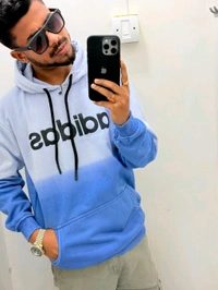 Double Shaded Imp Hoodie - White, L