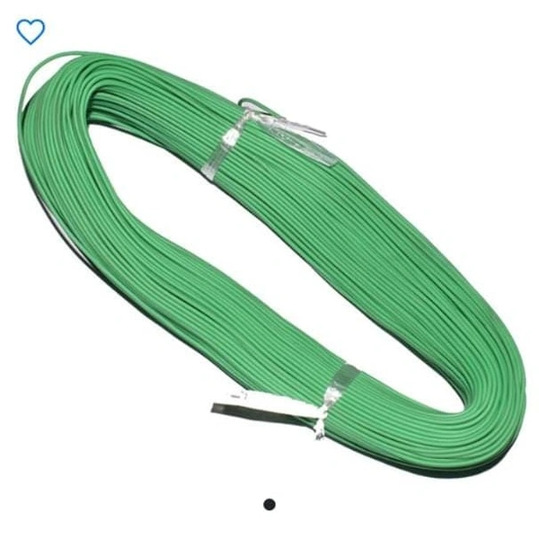 1 M - 25 SWG Single Strand Wire - Green 