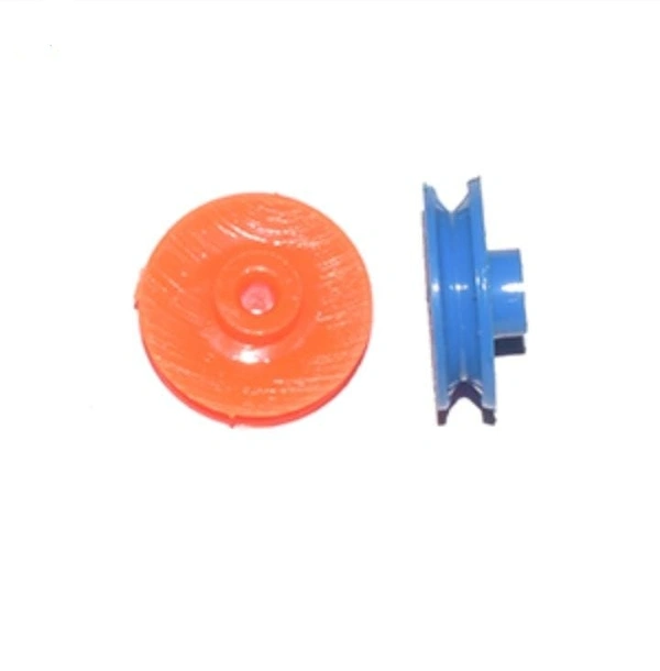 4 pcs 14 × 3.5mm Pulley for Toy Motor and DIY Project