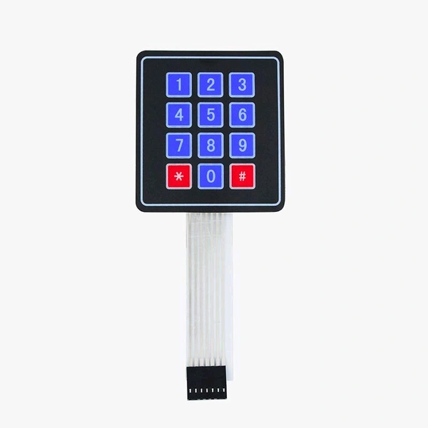 4x3 Matrix Membrane Type Keypad Q7 C7
