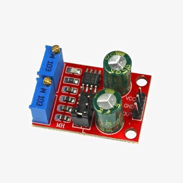 NE555 Pulse Generator Module - Frequency, Duty Cycle, Adjustable Module Square Wave Signal Q8 C1