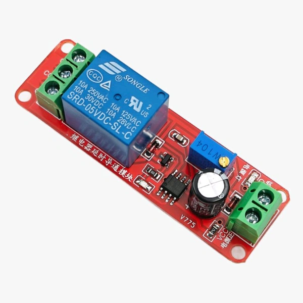 NE555 Delay Timer Switch Adjustable 0-10s 5V Relay Module Q8 C1