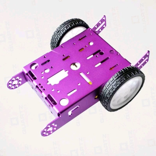 2WD Aluminum Smart Robot Car Chassis Kit DIY Q11 C6