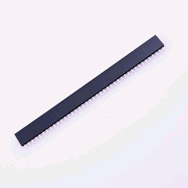 40 Pin Straight Female Header Pins - Berg Strips Q12 C9