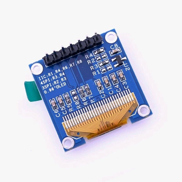 0.96” Monochrome OLED Display (SSD1306) Q3 C2