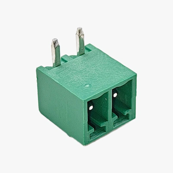 2Pin 3.81mm Pitch Pluggable PCB Mount Male Right Angle Terminal Block Connector Q12 C5