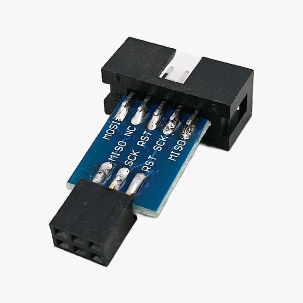 AVR ISP 10 Pin to 6 Pin Adapter Board Q2 C6