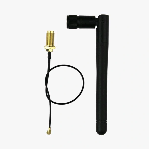 2.4G 3dB Wifi Omni Directional Antenna with IPEX U.FL to SMA Male to Female Connector Q5 C8