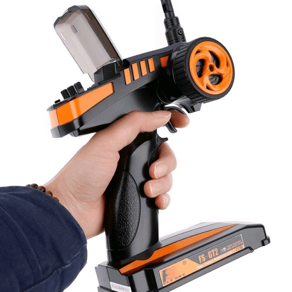 Flysky FS-GT2 Transmitter with FS-GR3E Receiver for RC Car/Boat/Planes/Truck/Quadcopters C7 B3