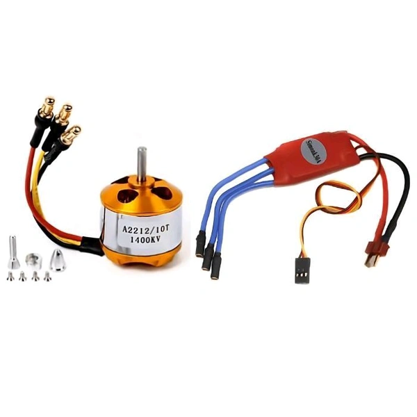 A2212 1400KV BLDC Motor and Simonk 30A ESC for RC Drones C7 B6
