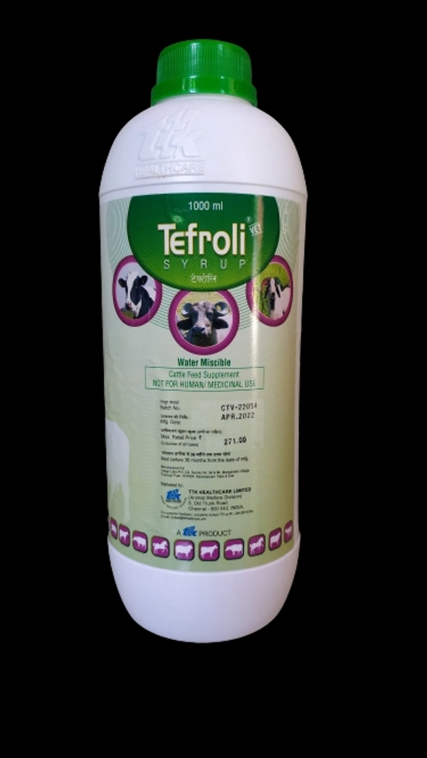 Tefroli - Water Miscible Syrup By TTK - 1 Ltr