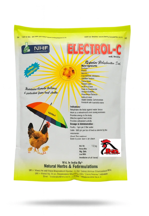 Electrol-C - Electronic Powder for Poultry By Natural Harbs