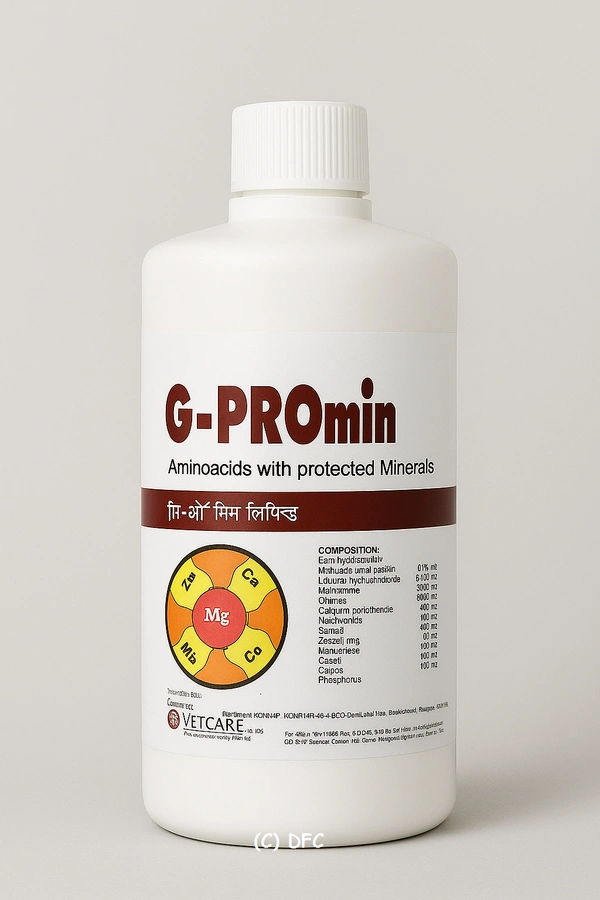 G pro Min Liquid - Aminoacids with Protected Minerals By Vetcare