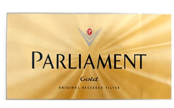 MARLBORO GOLD PARLIAMENT LIGHTS CIGARETTES - Pack Of 10