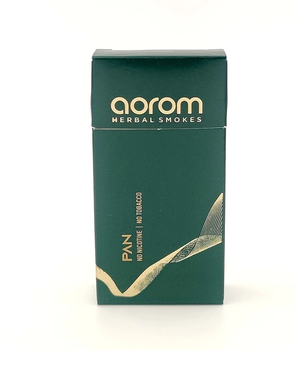 Aorom Herbal Smokes – Tobacco Free & Nicotine Free, Herbal Smokes Paan Flavor