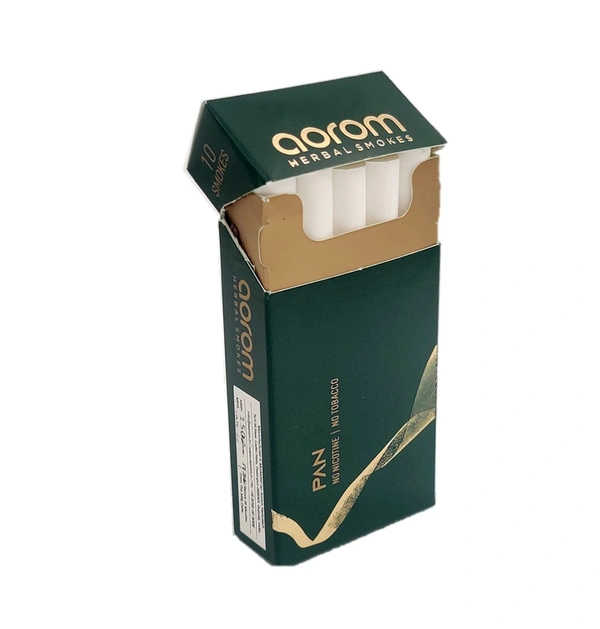 Aorom Herbal Smokes – Tobacco Free & Nicotine Free, Herbal Smokes Paan Flavor