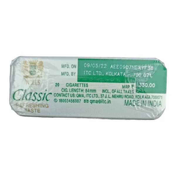 ITC Classic Menthol  - Pack of 10