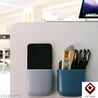 Plastic Multi Purpose Wall Mounted Storage - 4 Colors
