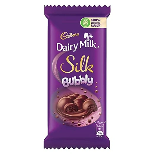 Dairy Milk Silk Bubbly