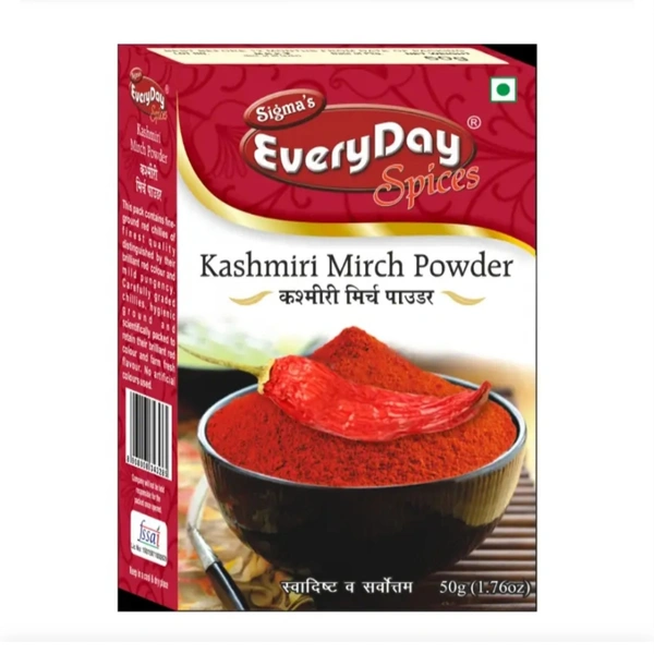 Everyday Kashmiri Mirch Powder  - 50Grm