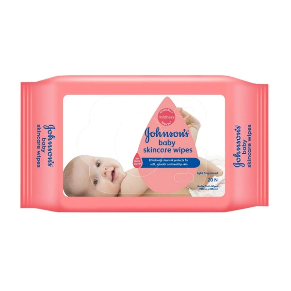 Johnson's Skincare Wipes - 20 N