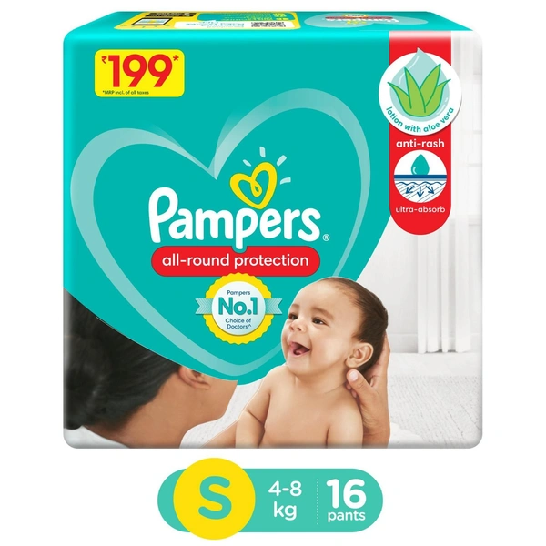 Pampers 4-8 Kg 16 Pants - S