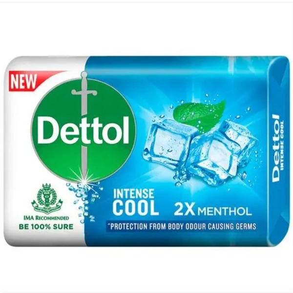 Dettol Intense Cool 2x Menthol Soap  - 75GRM