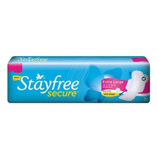 Stayfree Secure Sanitary Pads - 7pieces
