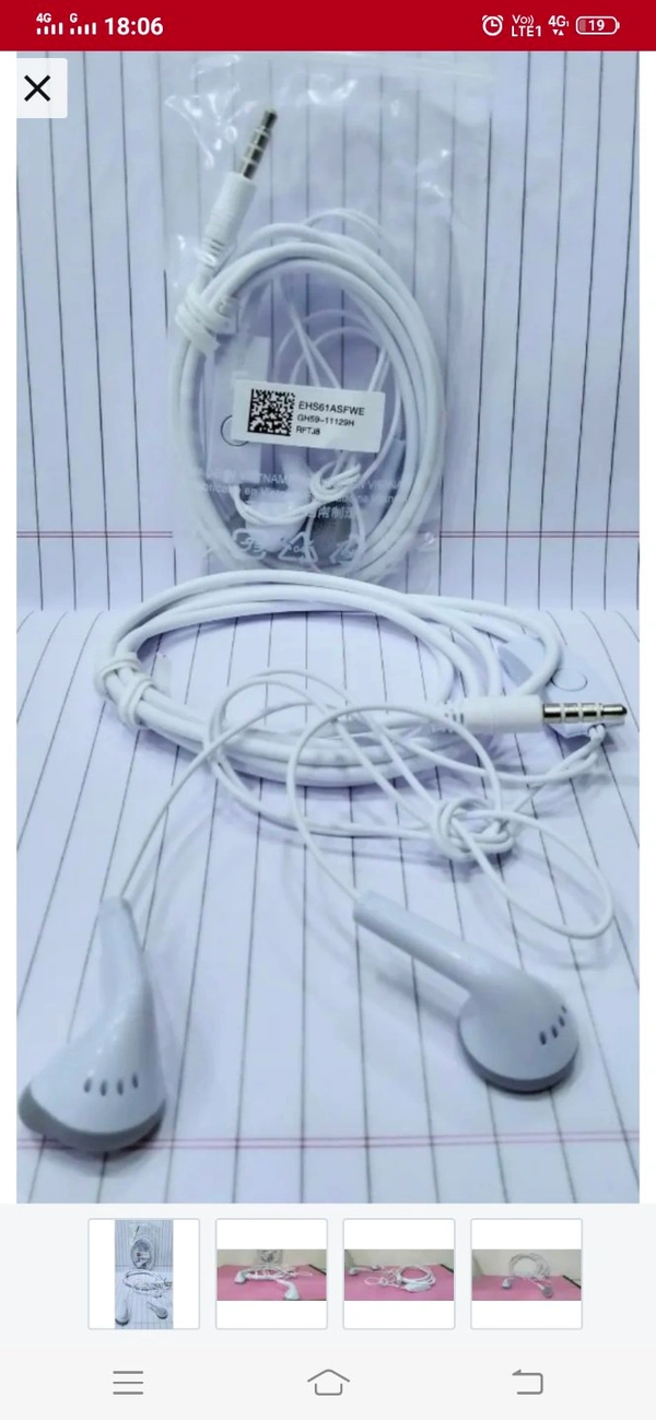 Samsung Earphone Rs-70 5p