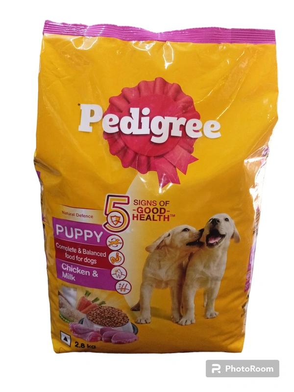 Pedigree puppy 2.8 Kg 