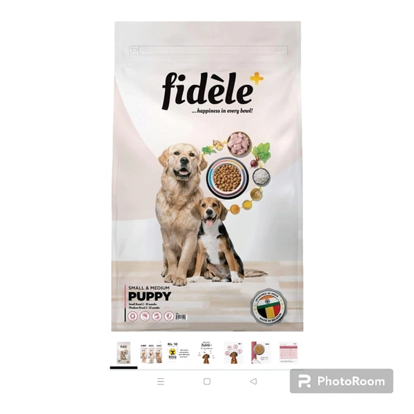 Fidele Small & Midium puppy 3 Kg 