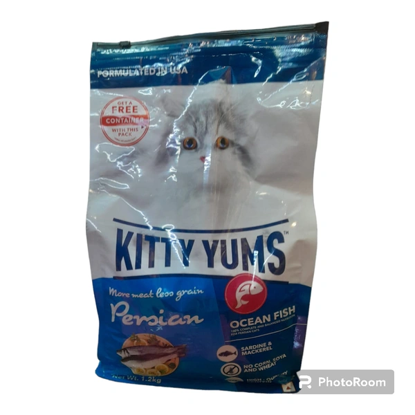 Kitty Yums Ocean Fish Persian 1.2 Kg 