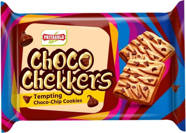 Priyagold Choco Chekkers Biscuit 140Gm