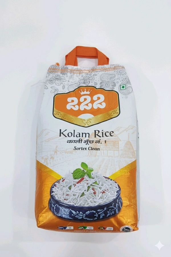 222 Kolam Rice Kali Mooch 5Kg