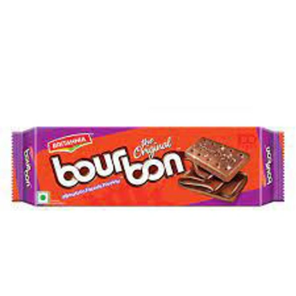 Britannia Bourbon Chocolate Cream Biscuit 150gm