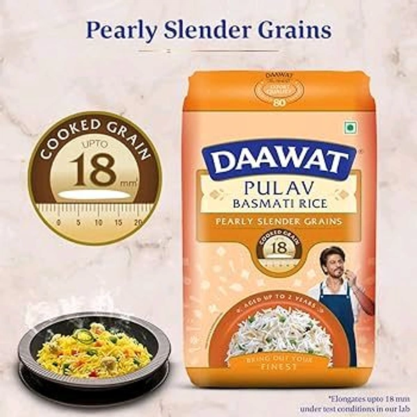 Daawat Pulav Basmati Rice 1Kg
