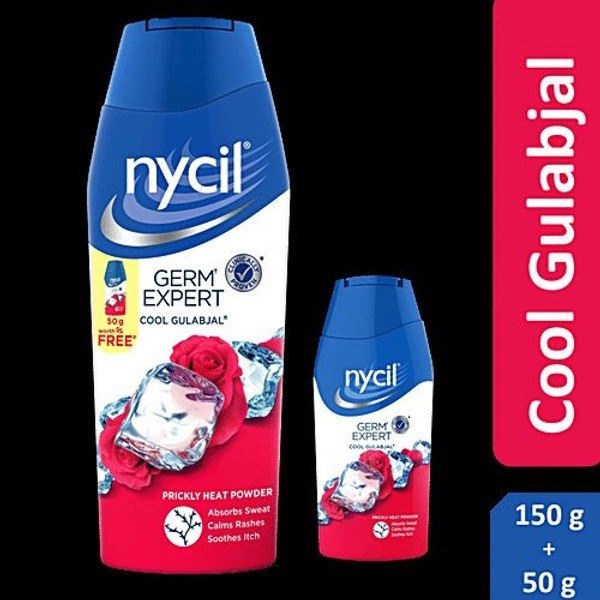 Nycil Cool Gulabjal Powder 150Gm