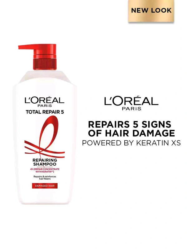 Loreal Total Repair Hair Shampoo 1L
