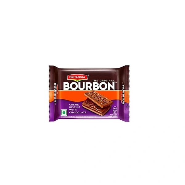 Britannia Bourbon Chocolate Cream Biscuits 50G - 0.05