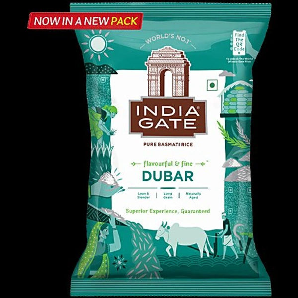 India Gate Dubar Basmati Rice 1Kg - 1.0