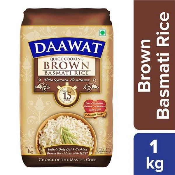 Daawat Brown Basmati Rice 1Kg