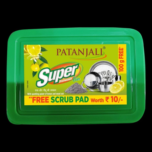 Patanjali Super Dishwash Tub 500gm - 0.5