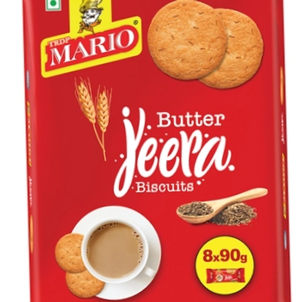 Mario Butter Jeera Biscuit 150gm