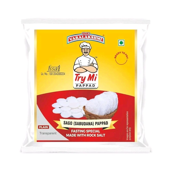 Varalakshmi Papad Sabudana 480Gm - 0.48