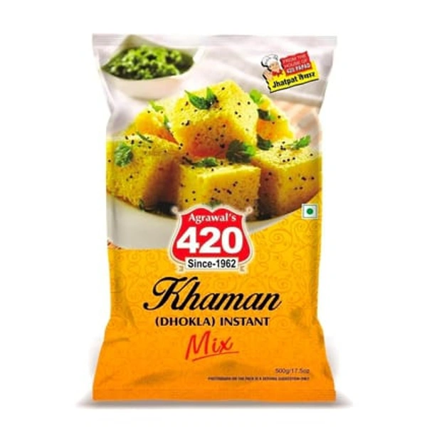 Agrawal 420 Khaman Dhokla Powder 500G
