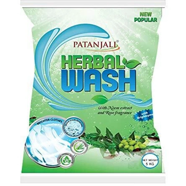 Patanjali Herbal Wash Detergent Powder 1kg